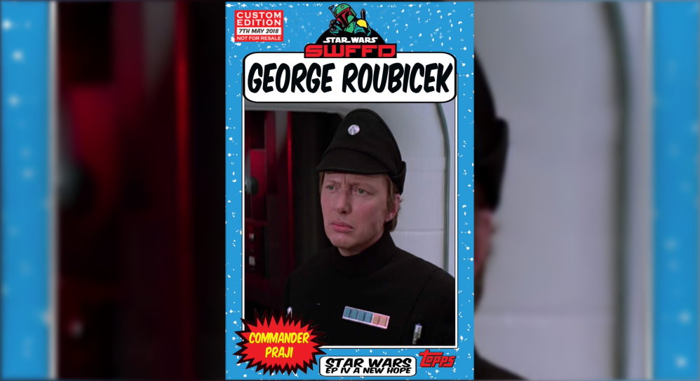 George Roubicek Autograph Card Star Wars Fan Fun Day 2018: latest guest announced: George Roubicek ...