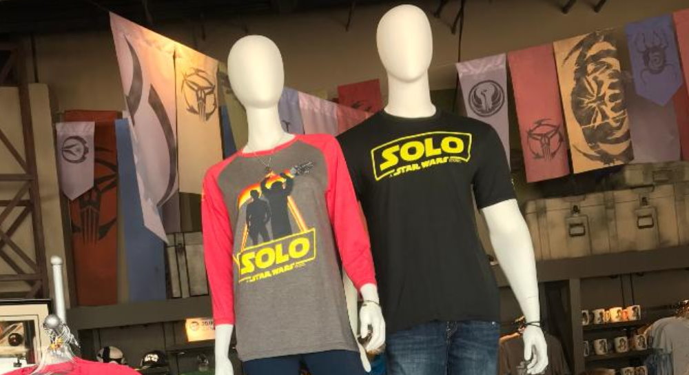 solo a star wars story merchandise
