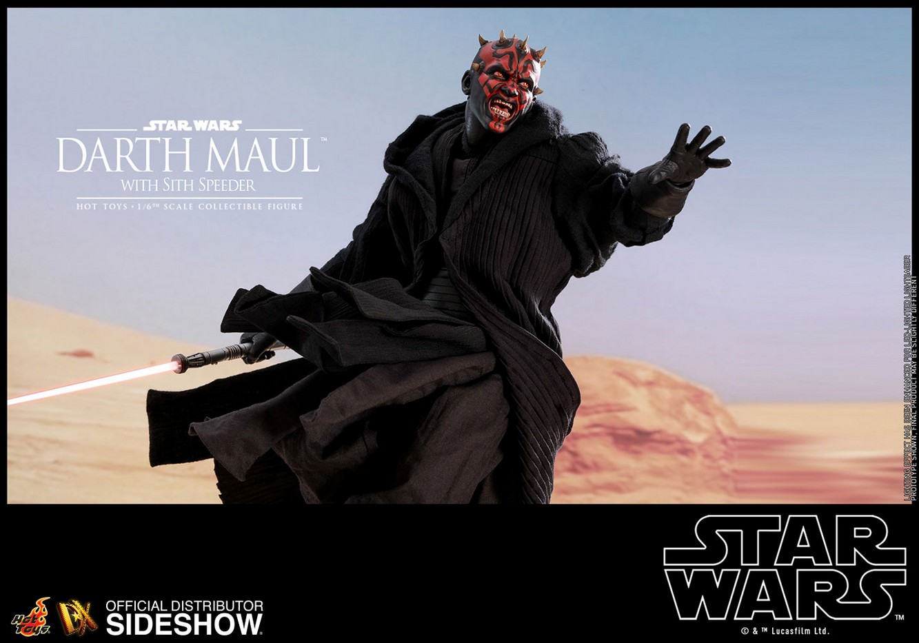 Darth Maul with Sith Speeder (Special Edition) Sixth Scale Figure