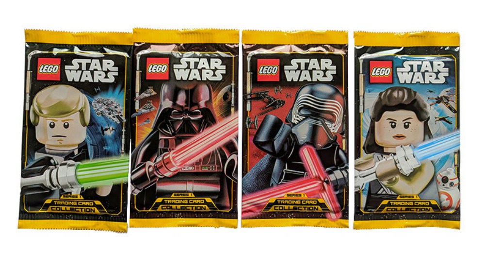 lego star wars trading card collection