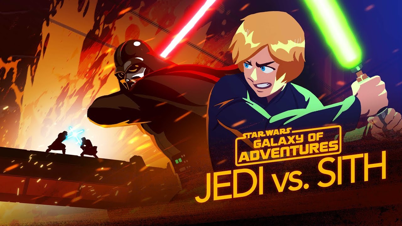 Star Wars Galaxy of Adventures Jedi vs. Sith The