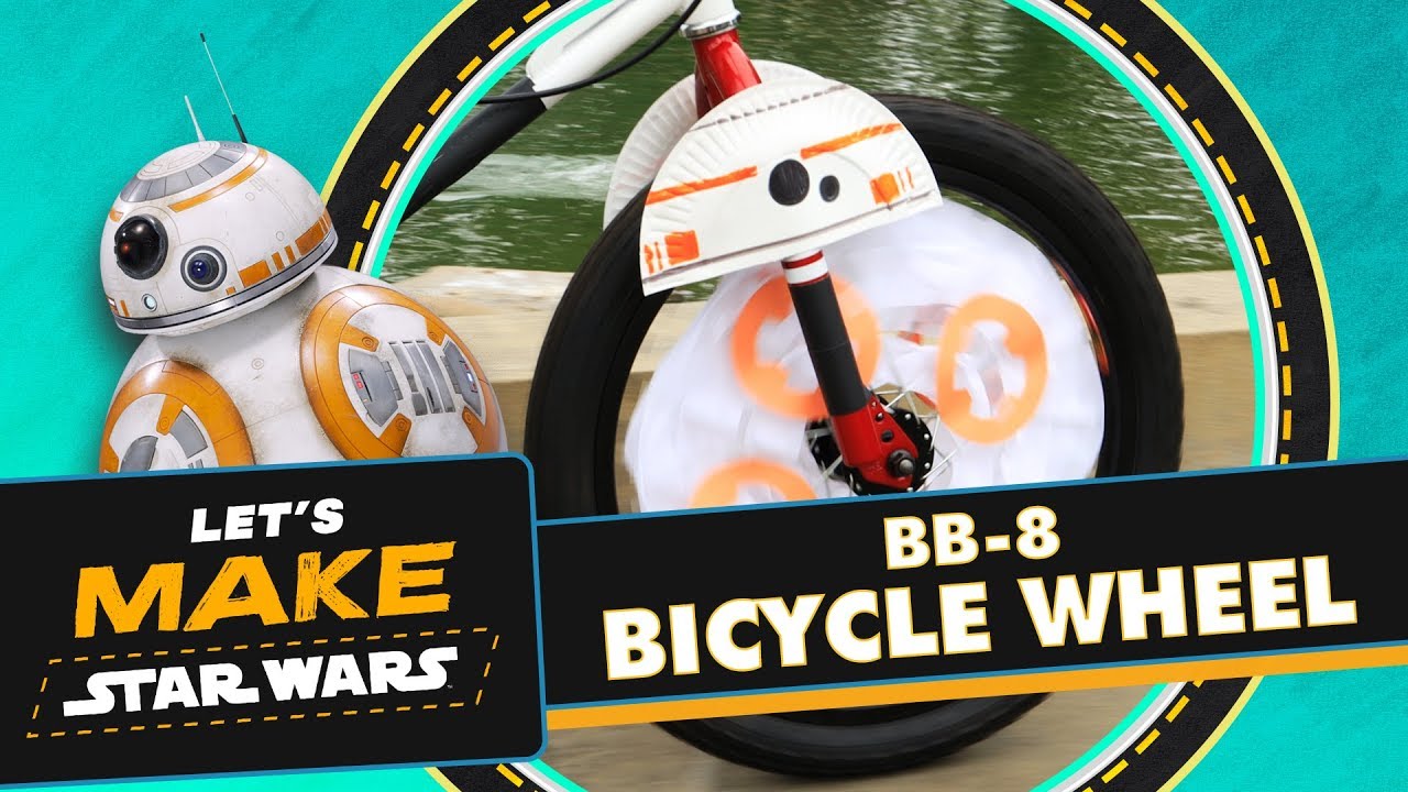Let's Make Star Wars: How to Make a BB-8 Bike Wheel - Fantha Tracks ...