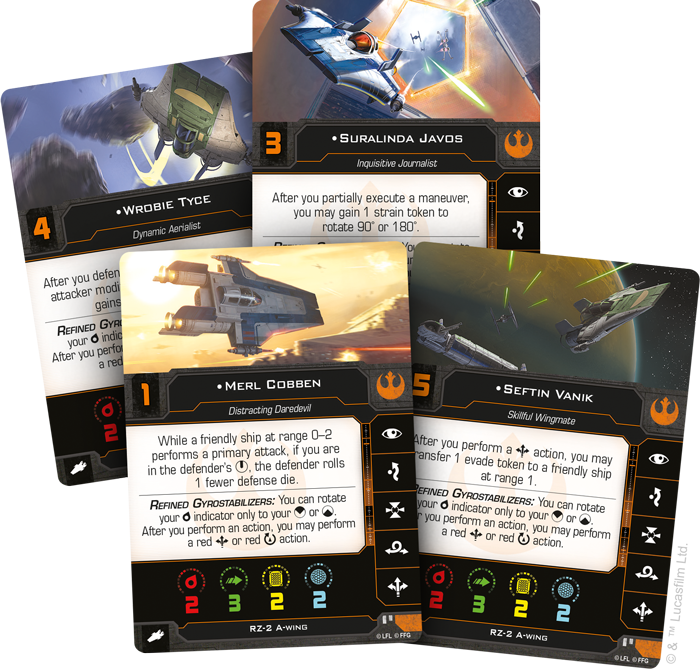 Fantasy Flight Games preview the Heralds of Hope Squadron Pack for Star Wars XWing LaptrinhX