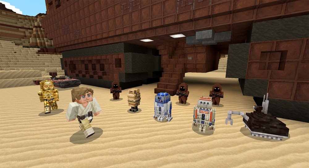 Minecraft is getting a Star Wars DLC featuring Yoda and Ahsoka