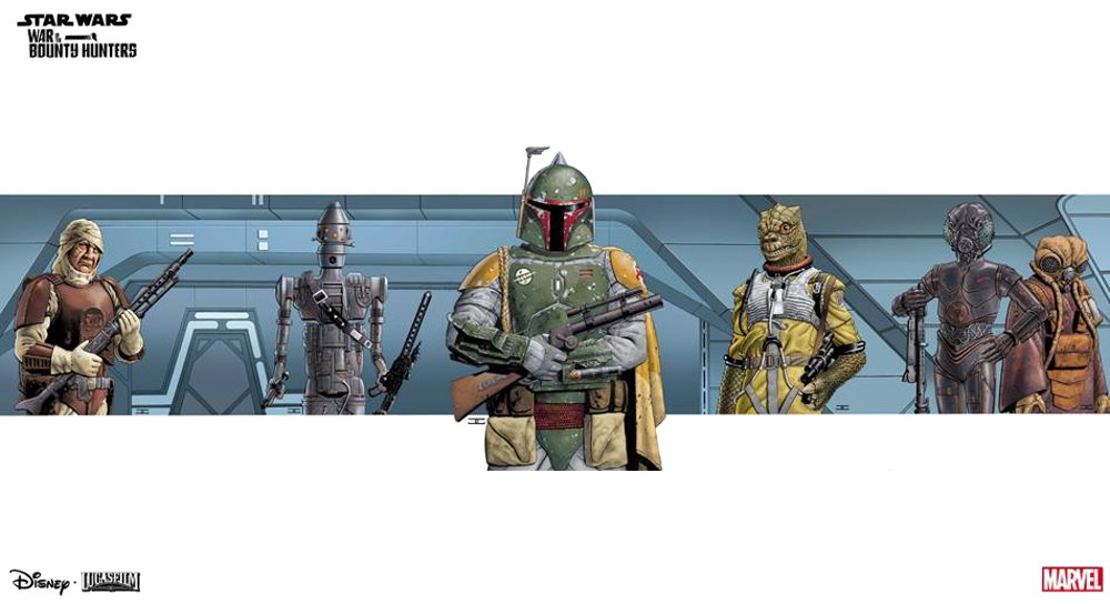 War of the Bounty Hunters: John Cassaday variant cover artwork revealed ...