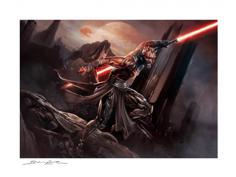 Sideshow Collectibles: Darth Maul: Savage Rage by Brian Rood - Fantha ...