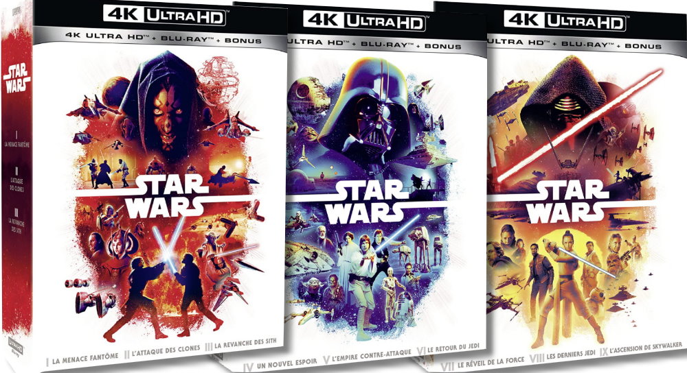 New Skywalker Saga 4K Blu-Ray box art revealed on  France - Fantha  Tracks