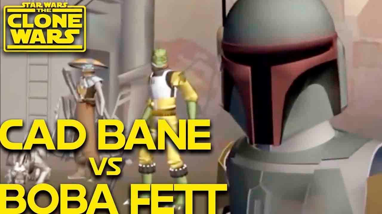The Clone Wars Unseen: Cad Bane vs Boba Fett - Fantha Tracks | Daily