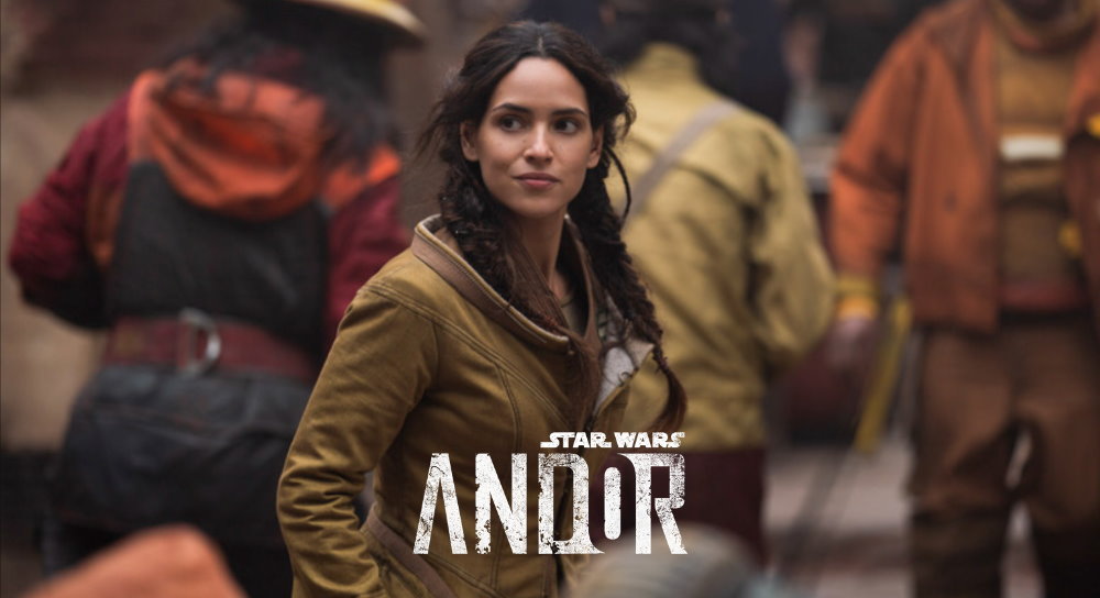 Adria Arjona talks Andor and Bix Caleen: 