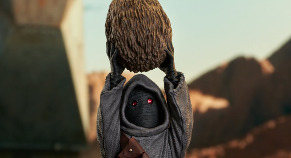 Star Wars The Mandalorian Offworld Jawa Mini Bust Fantha Tracks 