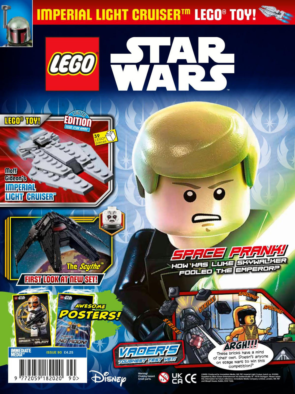LEGO Star Wars Magazine 90 Brings Us Moff Gideon s Imperial Light 