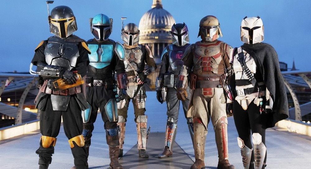 The Mandalorian Mando Mercs hit the streets of London Fantha Tracks