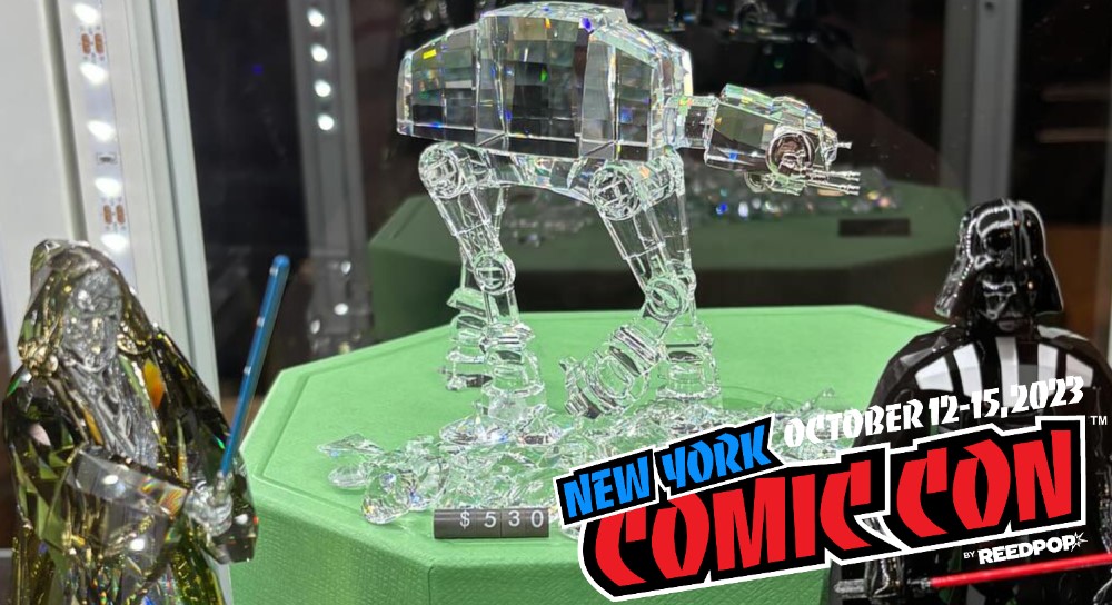 Swarovski スター・ウォーズ 3体セット➕台座 New York Comic Con 2023: Swarovski booth - Fantha Tracks | Daily