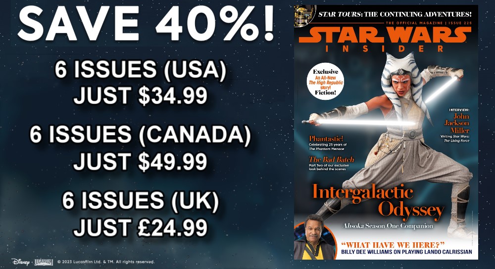 Star Wars Insider May the 4th Subscription offer