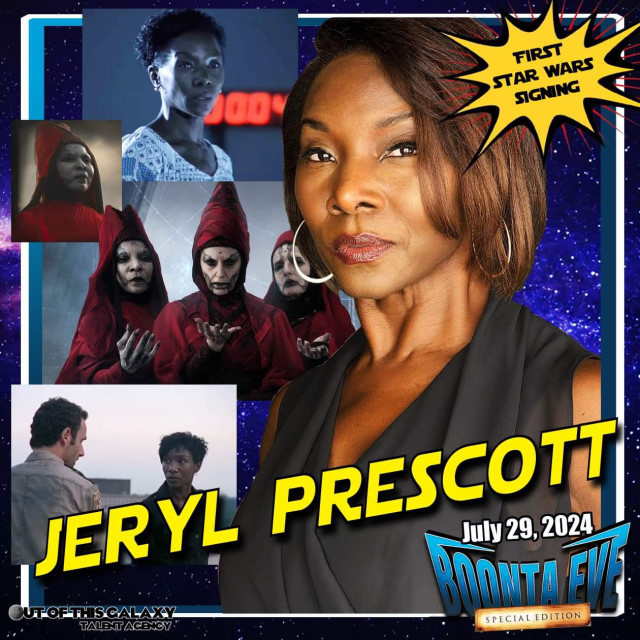 Boonta Eve Special Edition Hollywood: Jeryl Prescott to make her Star Wars signing debut