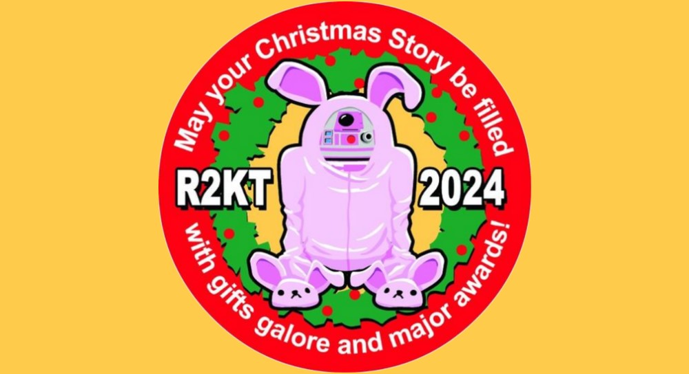 R2-KT: 2024 Christmas fundraiser patch - Fantha Tracks | Daily
