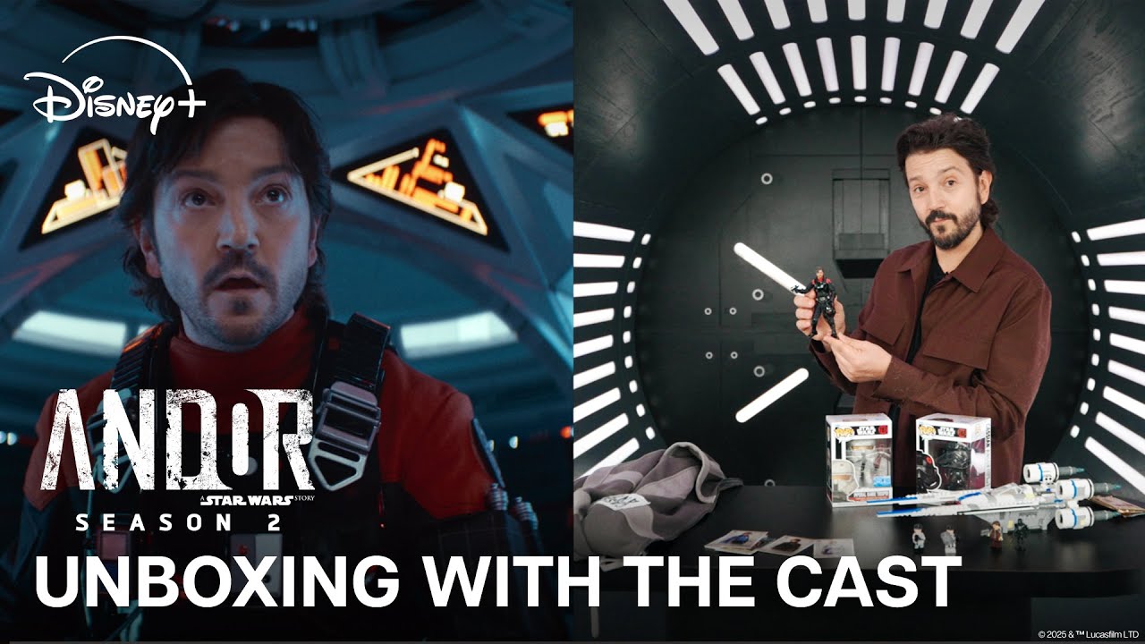 Andor: Merch unboxing with the cast - Fantha Tracks | Daily Star Wars News