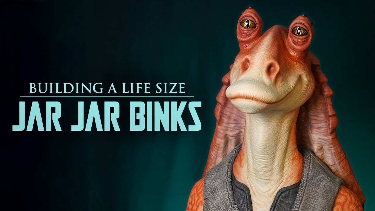 How to build your own full-scale Jar Jar Binks - Fantha Tracks | Daily ...