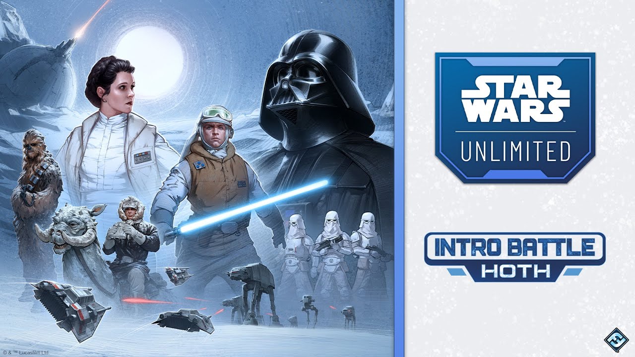 Watch the trailer for Star Wars: Unlimited - Intro Battle: Hoth ...