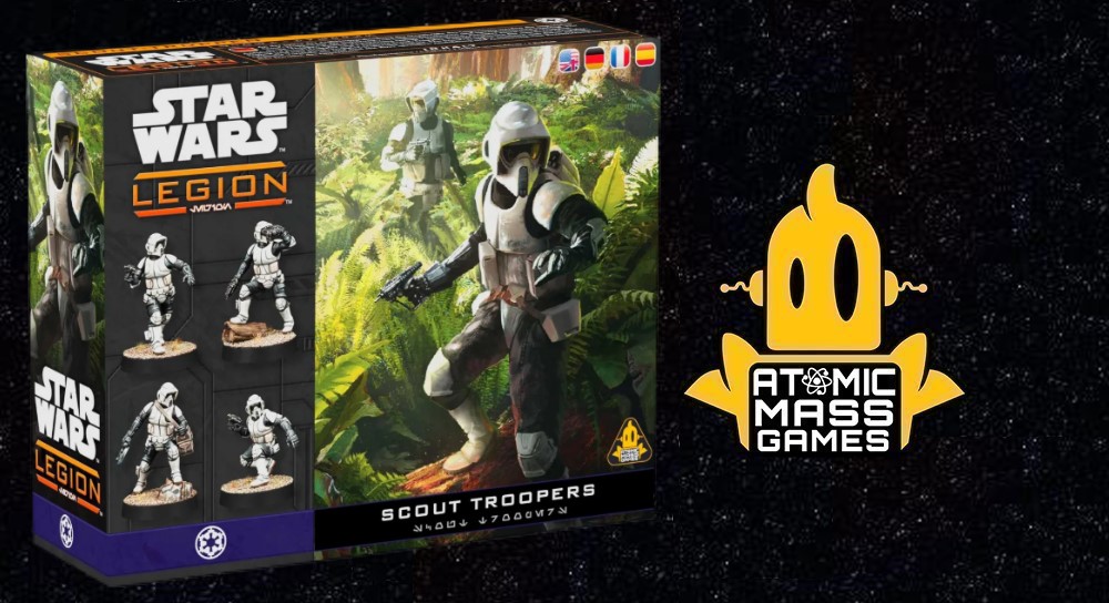 Star Wars Legion – Scout Troopers Extension : 7 Figurines, Jeu De Plateau 2 Joueurs, Dès 14 Ans