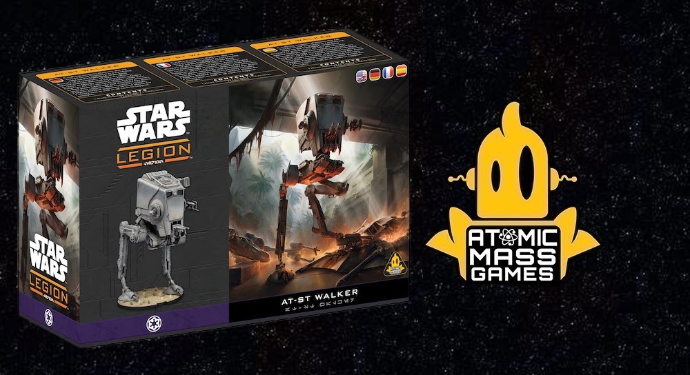 SF・ファンタジー・ホラー Star Wars AT-ST Atomic Mass Games: Star Wars Legion: AT-ST Walker - Fantha Tracks