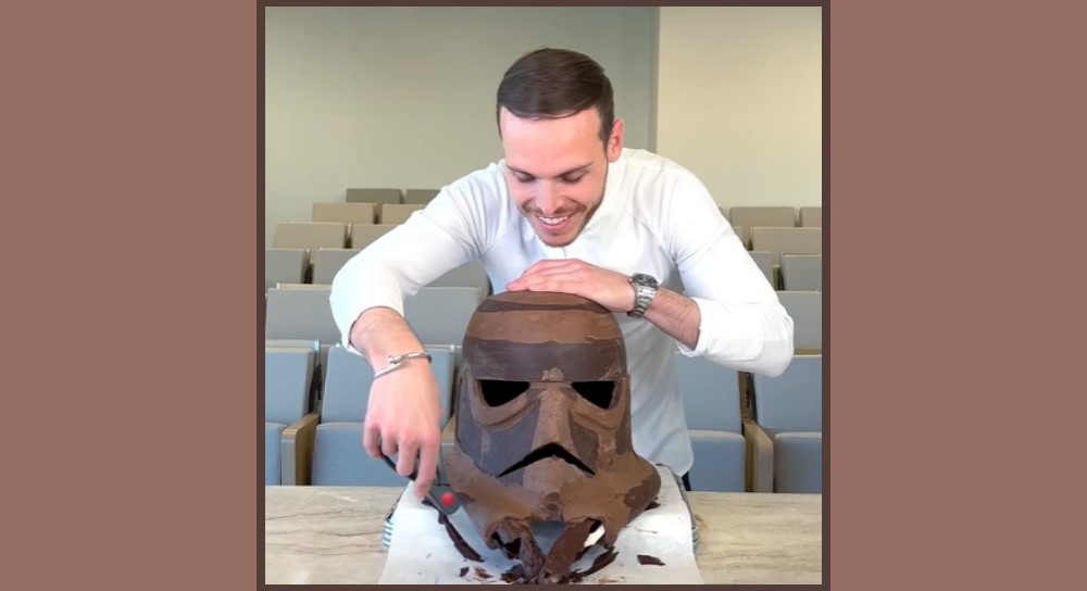 Who can resist the chocolate Stormtrooper?