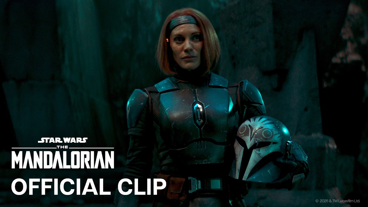 The Mandalorian: Bo Katan and Din Djarin See the Mythosaur