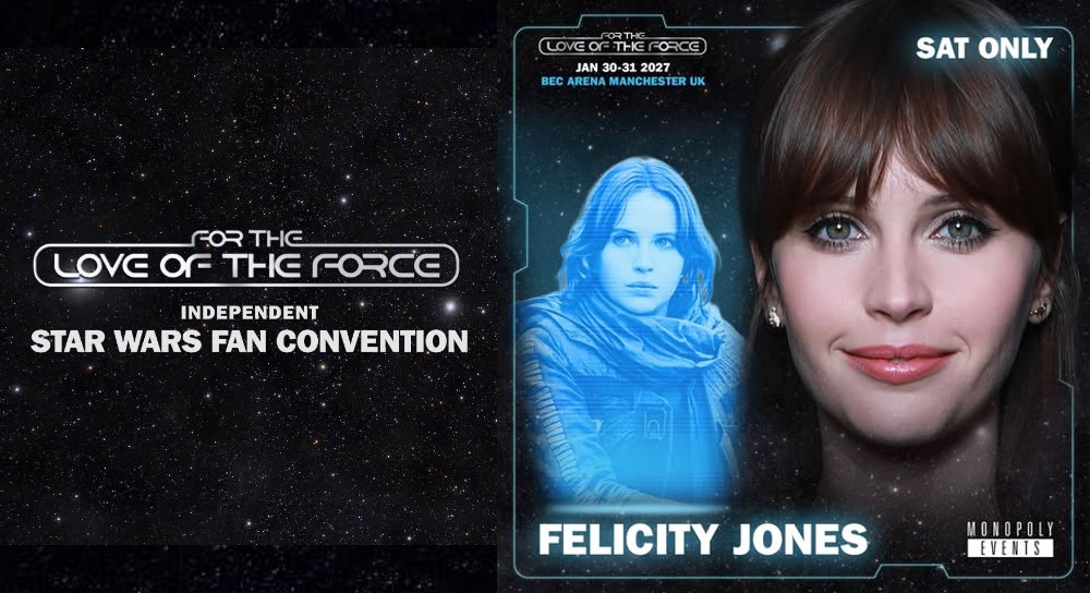 For The Love of the Force: Felicity Jones attending