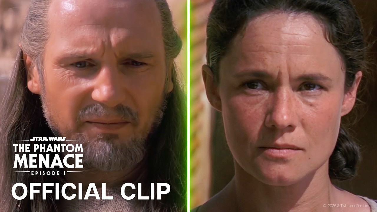 Star Wars: The Phantom Menace Official Clip: Qui-Gon talks to Anakin's mother